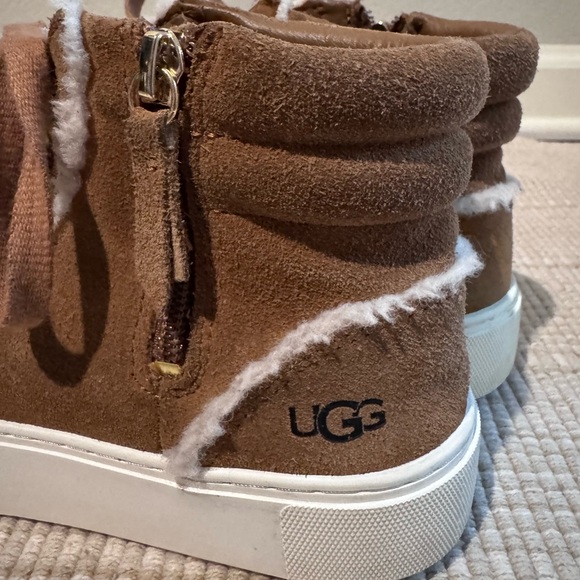 UGG Women’s Brown High-Top Nuray Sneakers - Picture 5 of 7